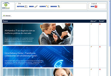 Website administrável